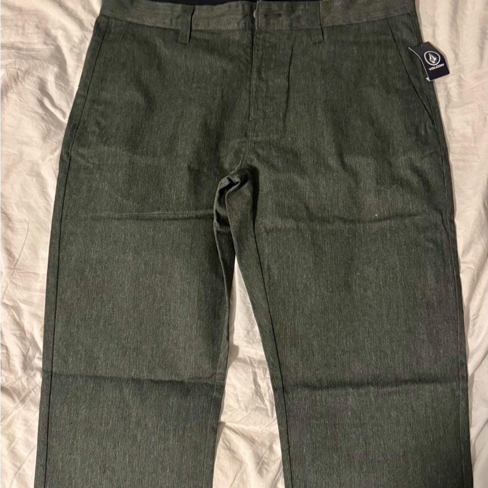 Volcom Men's Grey Chinos